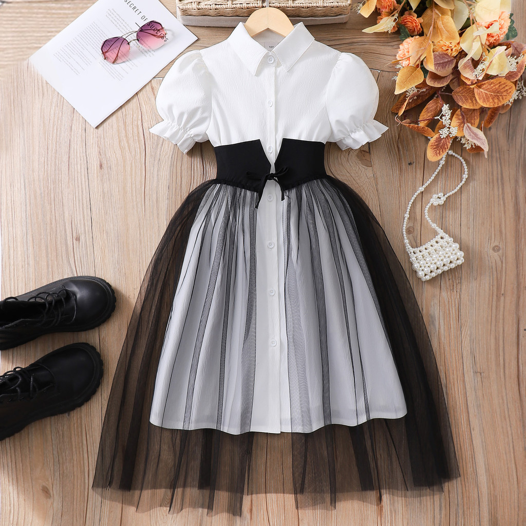 Summer Clothing For Teen Girls - 8-12 jaar meisje jurk zomer zwart