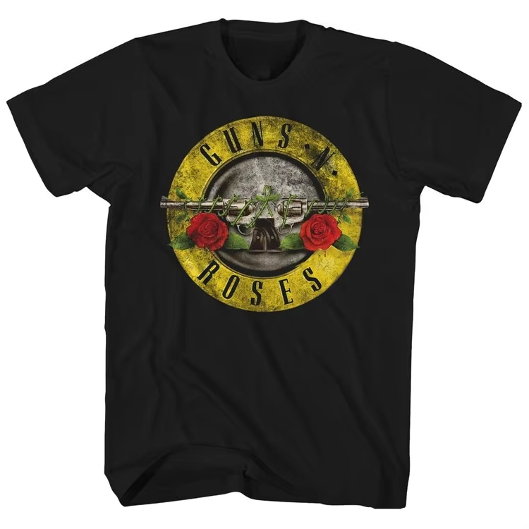 Summer Rose Clothing - Zomer Pistool Rose Patroon Guns N'Roses