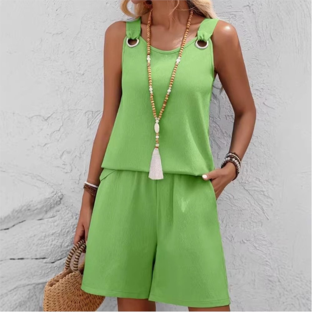 Zara Summer Clothing For Women - Lente Zomer Nieuwe O-hals Vest Dames