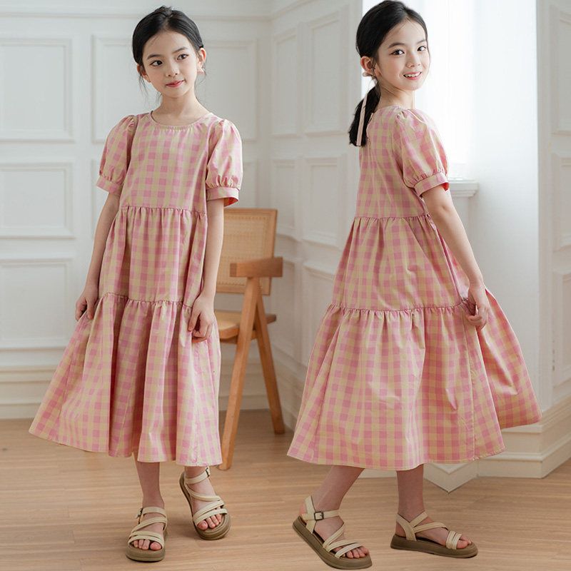 Summer Clothing For Teen Girls - Modekinderen meisjesjurk 2026 zomer verjaardag losse