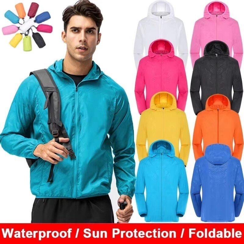Summer Rain Clothing - Heren Dames Waterdichte jas Windjack Dames