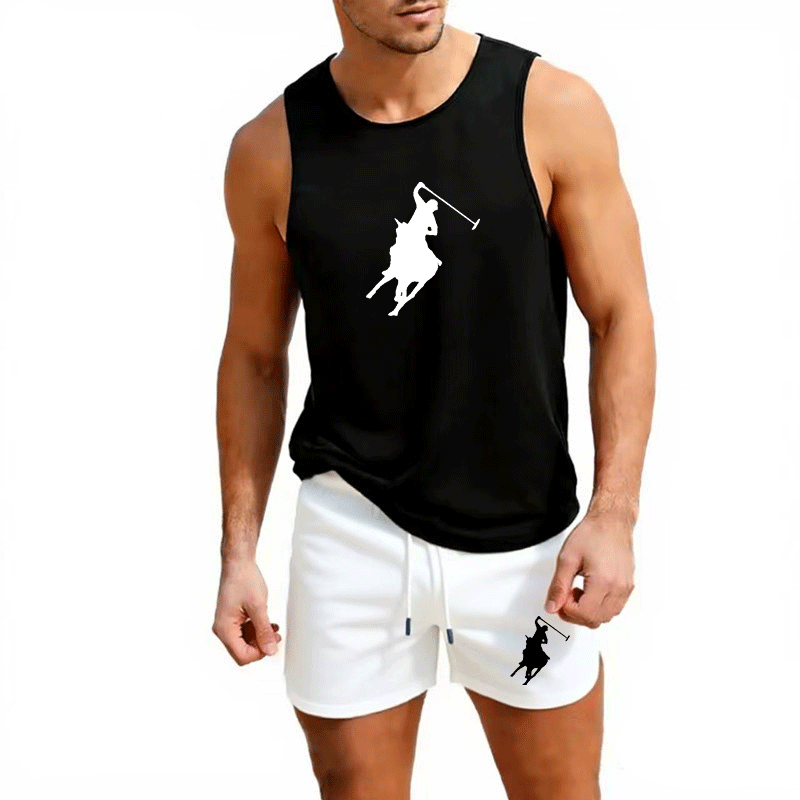 Summer Clothing Pieces - Europese Heren Zomer Vest en Shorts