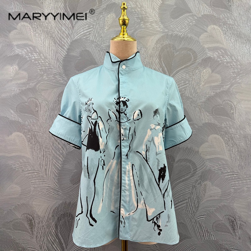 Summer Edit Clothing - MARYYIMEI Mode bedrukte dameskleding met karakteristieke