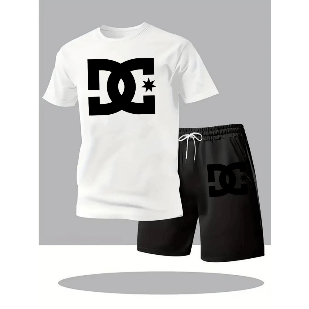 Summer Clothing Pieces - Zomer heren casual kledingset ademende oversized
