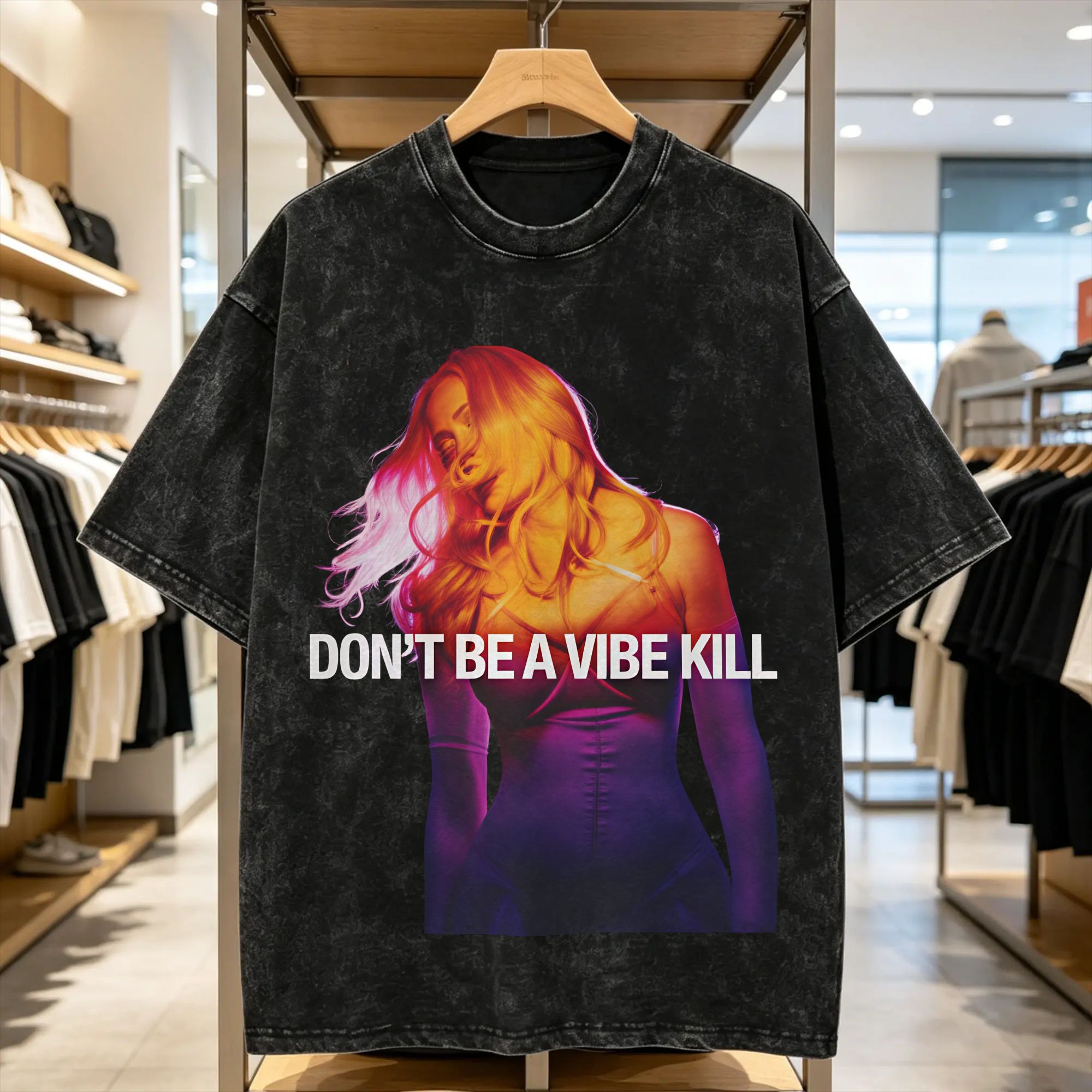 Summer Vibes Clothing Men - Madonnas 2026 T-shirt Heren Puur Katoen