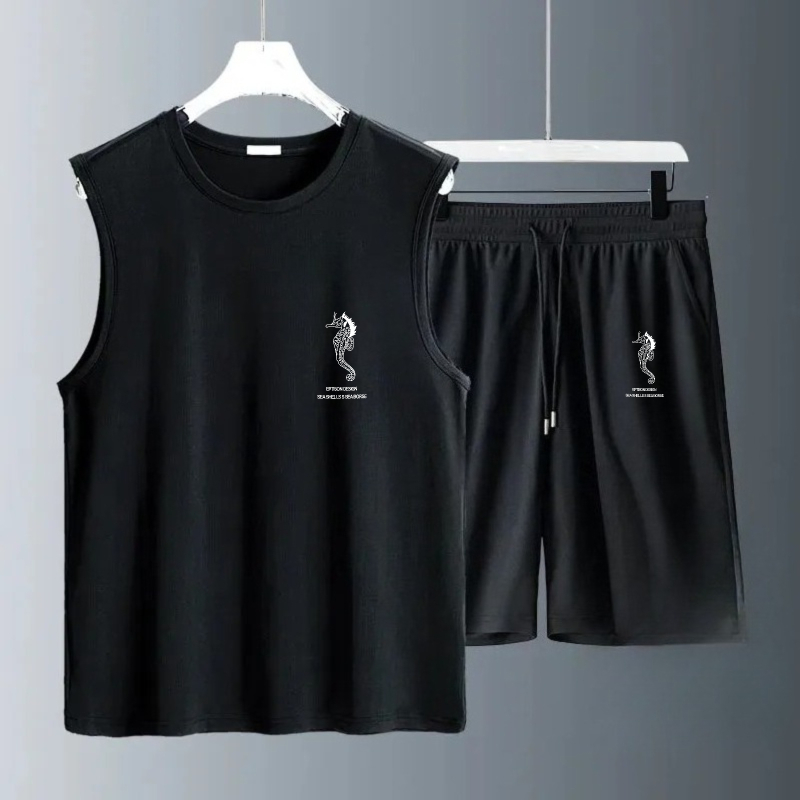 Summer Clothing Men - Herensets tanktops 2026 zomer snel drogend