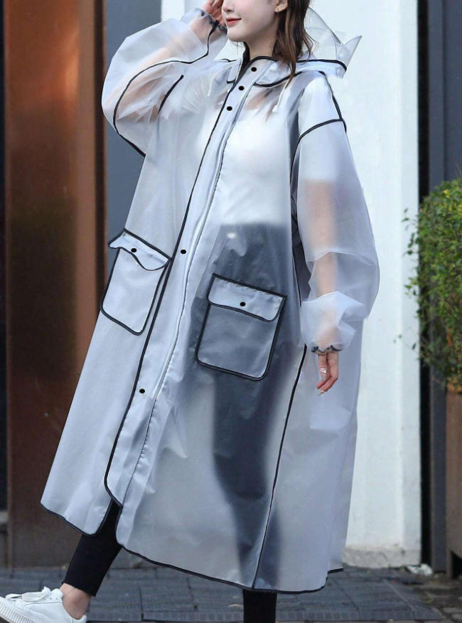 Summer Rain Clothing - Mode multifunctionele regenjas Lange full-body regendichte
