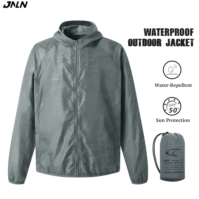 Summer Rain Clothing - JNLN Heren Dames Waterdicht Wandeljack Sneldrogend