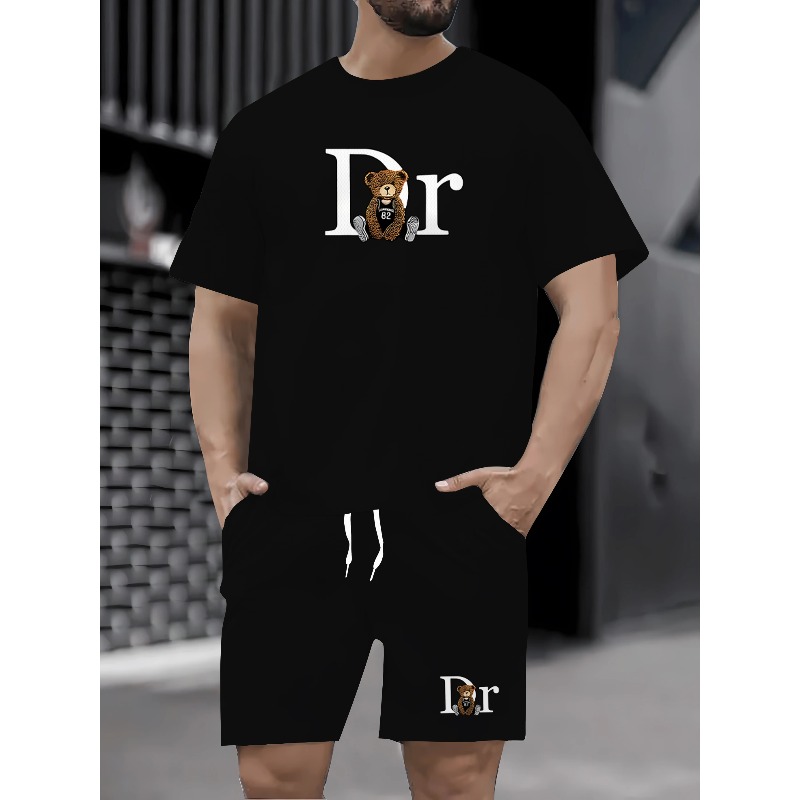 Summer Clothing Pieces - Trendy zomerse nieuwe heren casual sportpak,