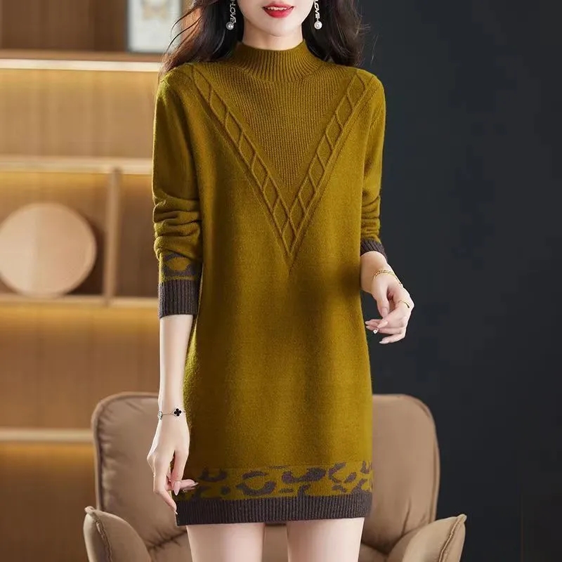 Summer Jumper Clothing - Dames Trui Half Hoge Kraag Warme
