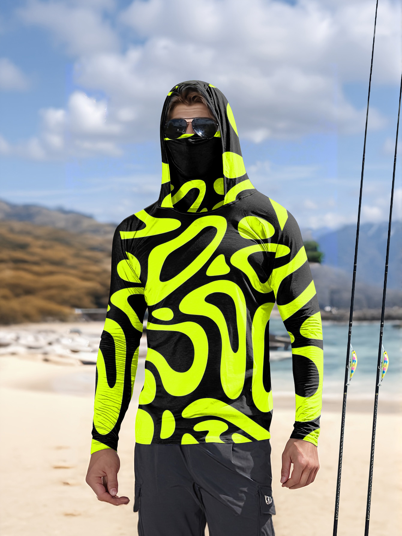 Summer Clothing Line - Zomer 2026 Nieuwe Stijl Heren Langarmshirt