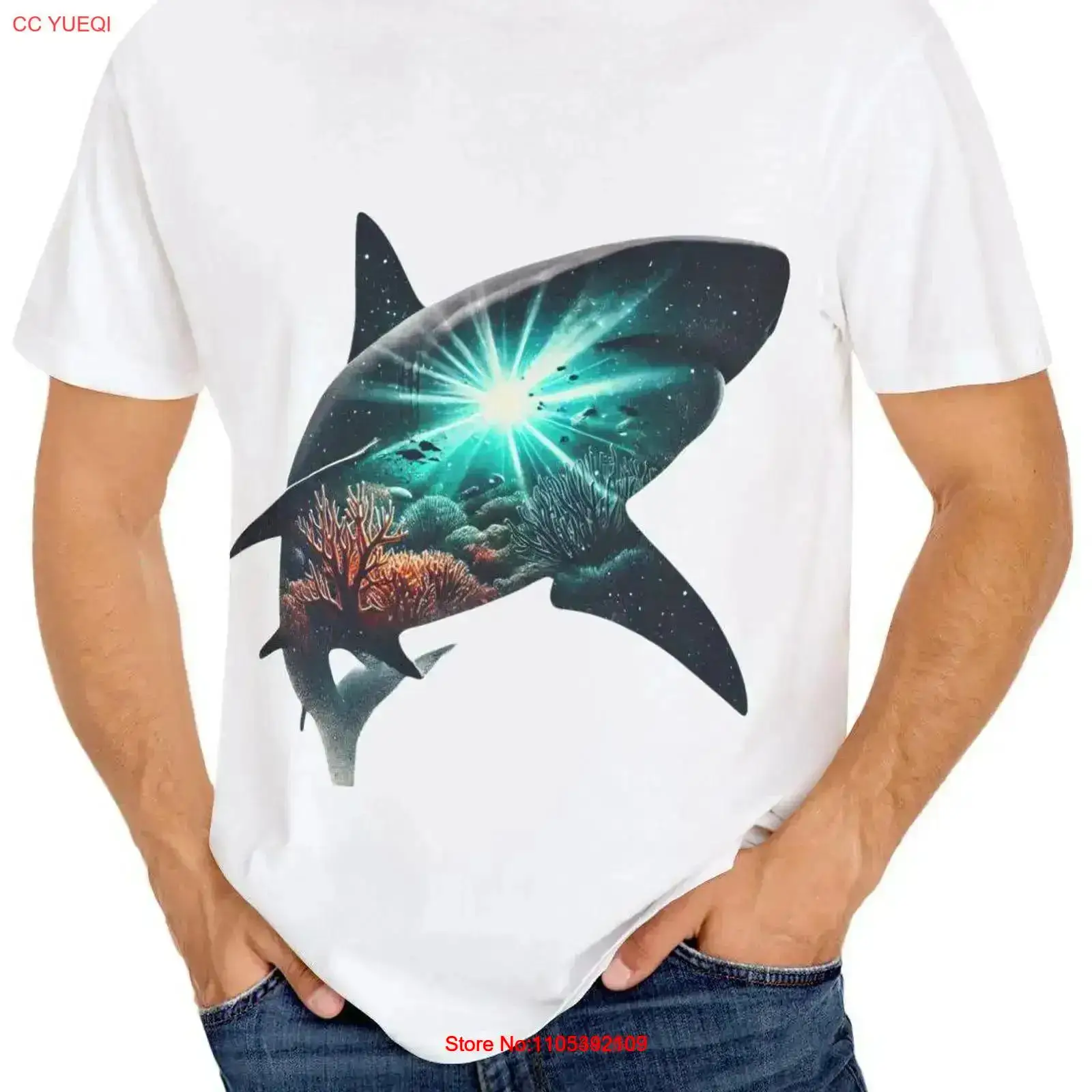 Summer Vibes Clothing Men - Oceaan-geïnspireerd, geverfd T-shirt, perfect voor strandliefhebbers,