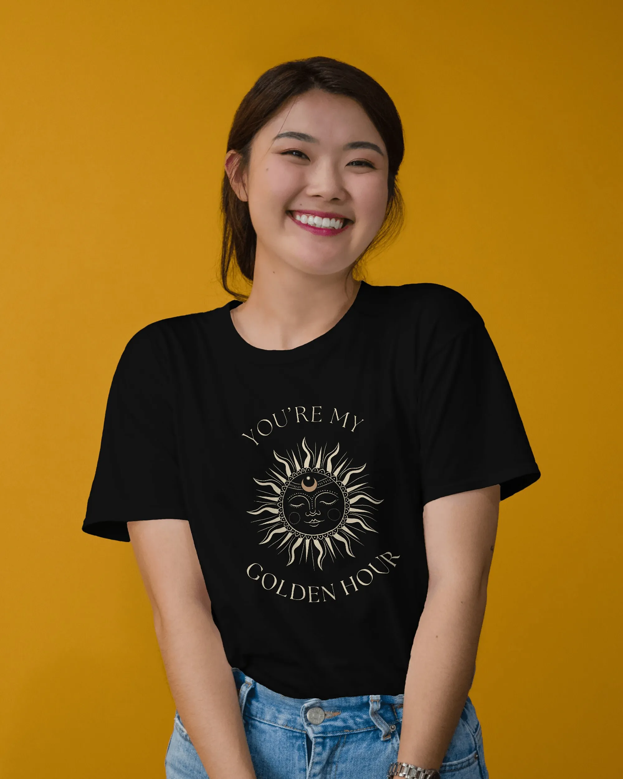 Summer Vibes Clothing Men - Golden Hour T-shirt Kacey Musgraves Boheemse