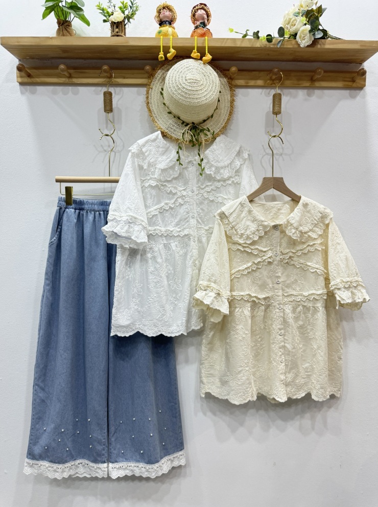 Summer Clothing In Japan - Mori kei kleding zoete lolita shirt