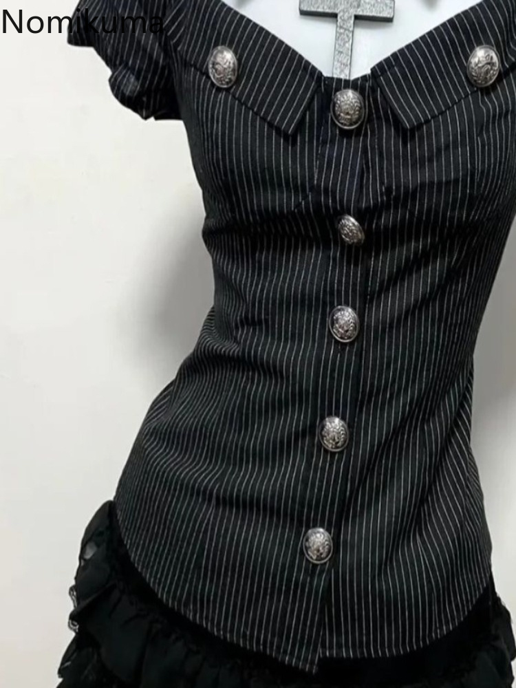 Goth Tweedelige Sets Dameskled - Summer Goth Clothing recensie en prijs