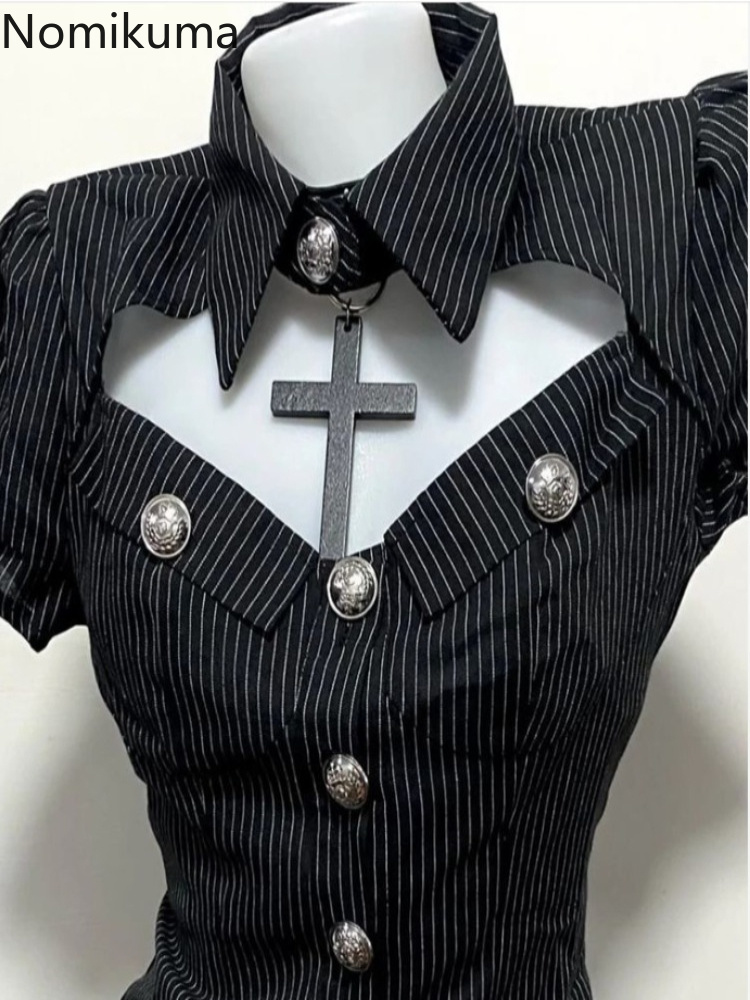 Goth Tweedelige Sets Dameskled - Summer Goth Clothing recensie en prijs