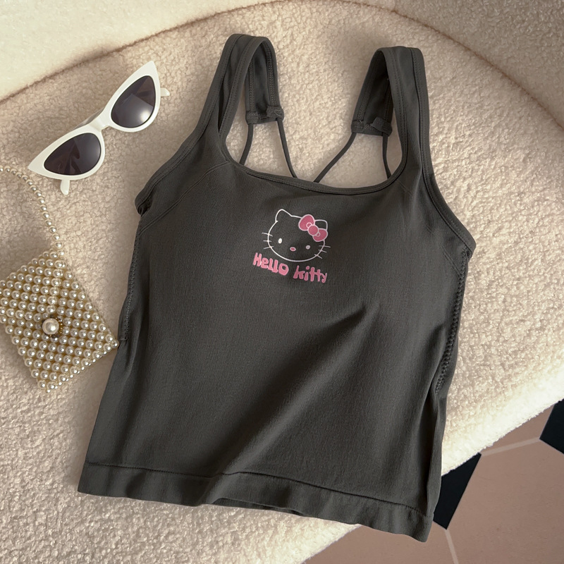 Anime Hello Kitty Mode Vrouwen - Summer Clothing Girls recensie en prijs