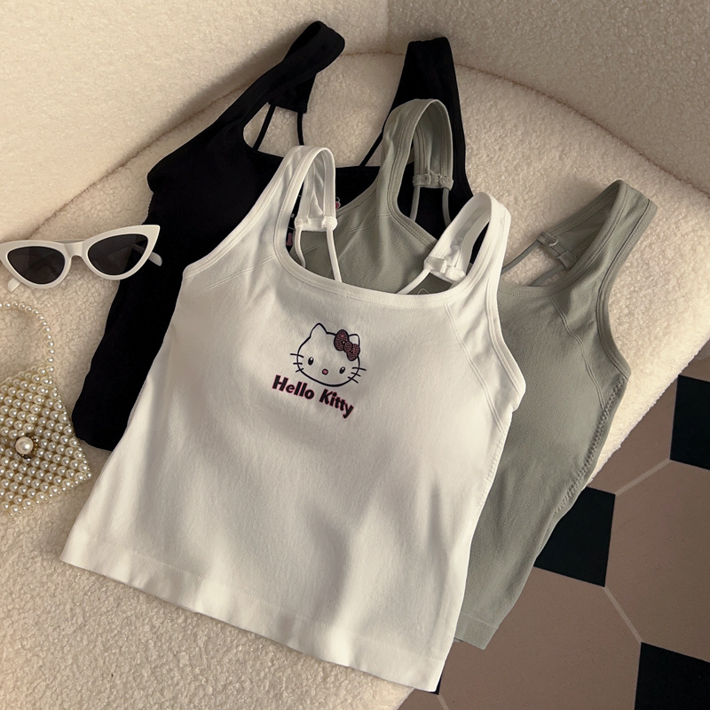 Anime Hello Kitty Mode Vrouwen - Summer Clothing Girls recensie en prijs