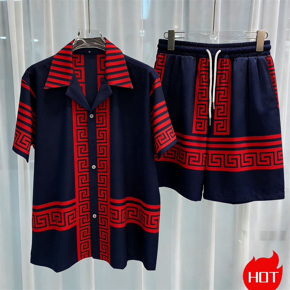 Digitaal geprinte heren set mo - Summer Clothing Men recensie en prijs