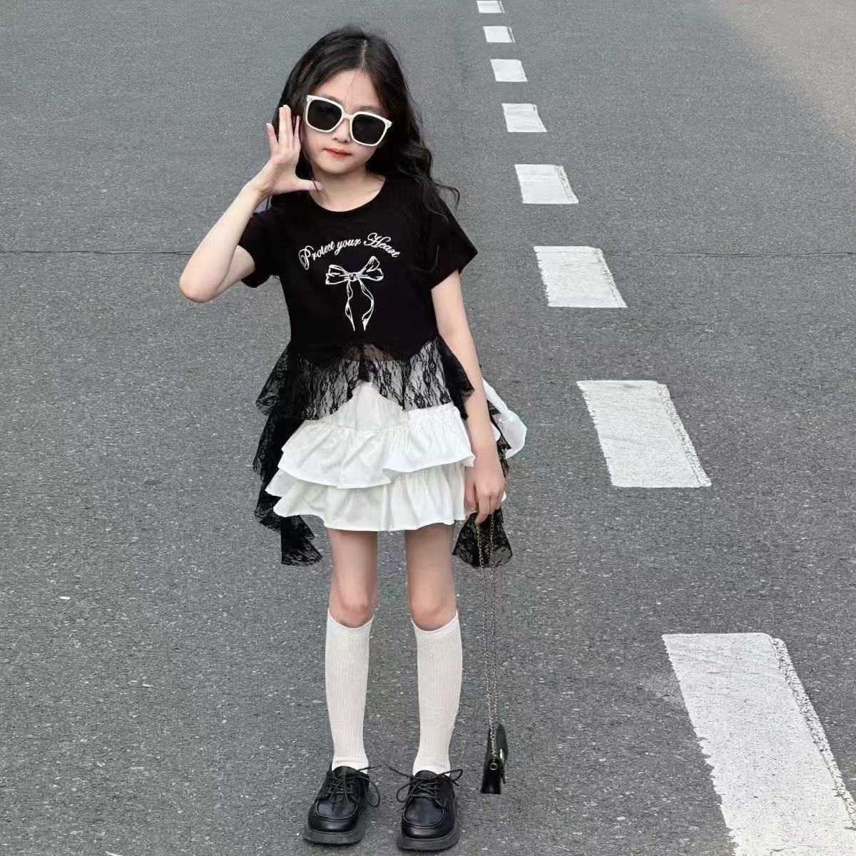 Meisjeskledingset Zomer Nieuwe - Summer Clothing For Teen Girls recensie en prijs