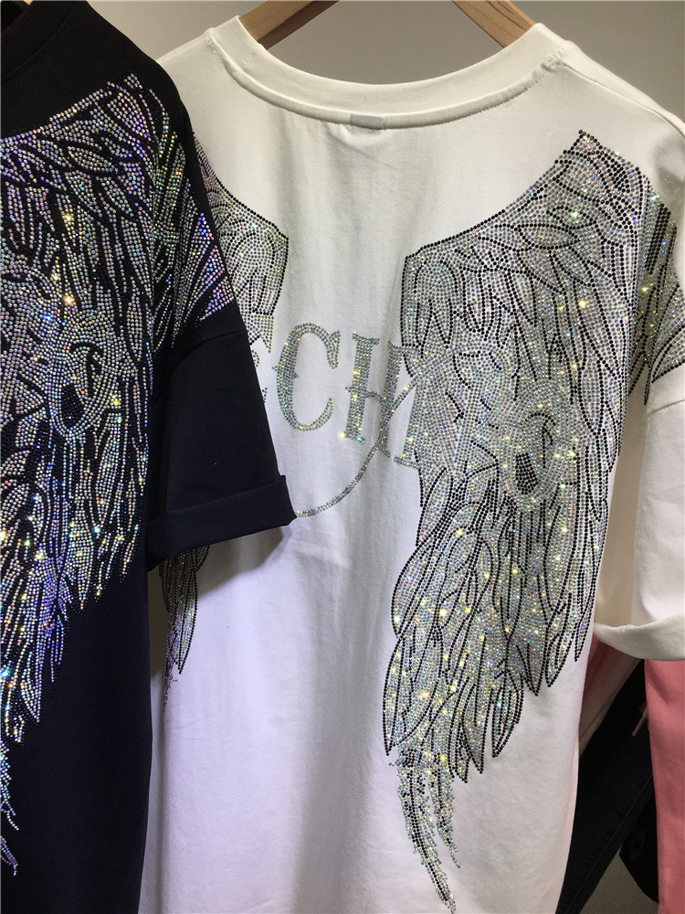 L-4XL Oversize Rhinestone Enge - Summer Clothing Brands For Women recensie en prijs