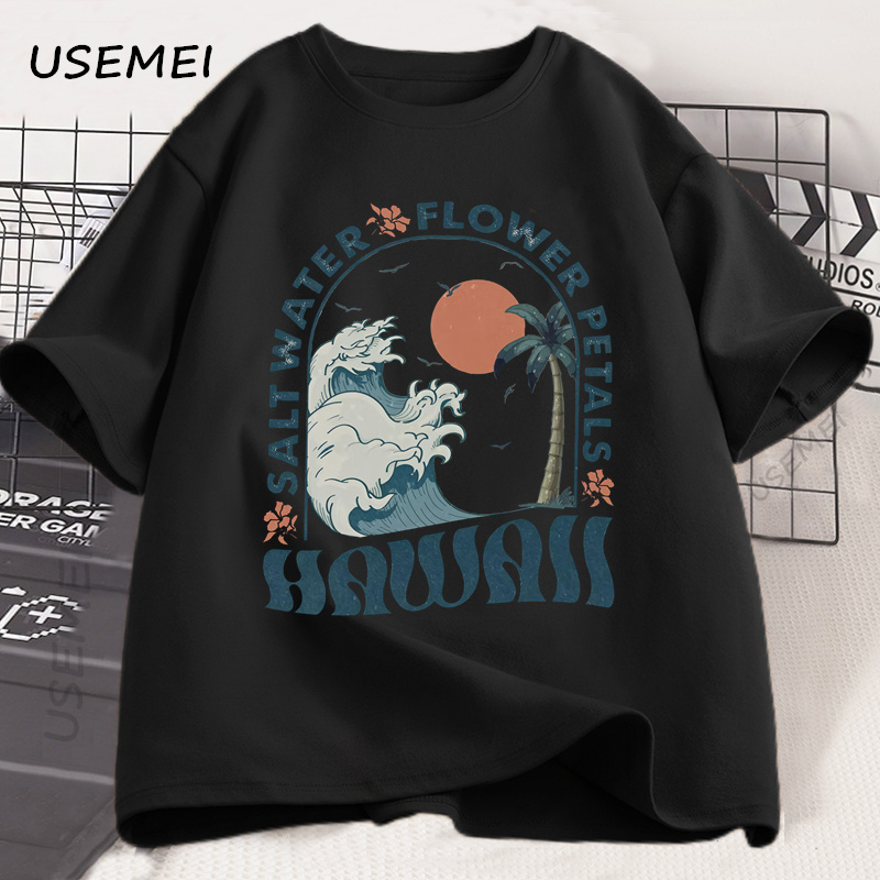 Hawaii Strand T-shirt Oceaan S - Summer Vibes Clothing Men recensie en prijs