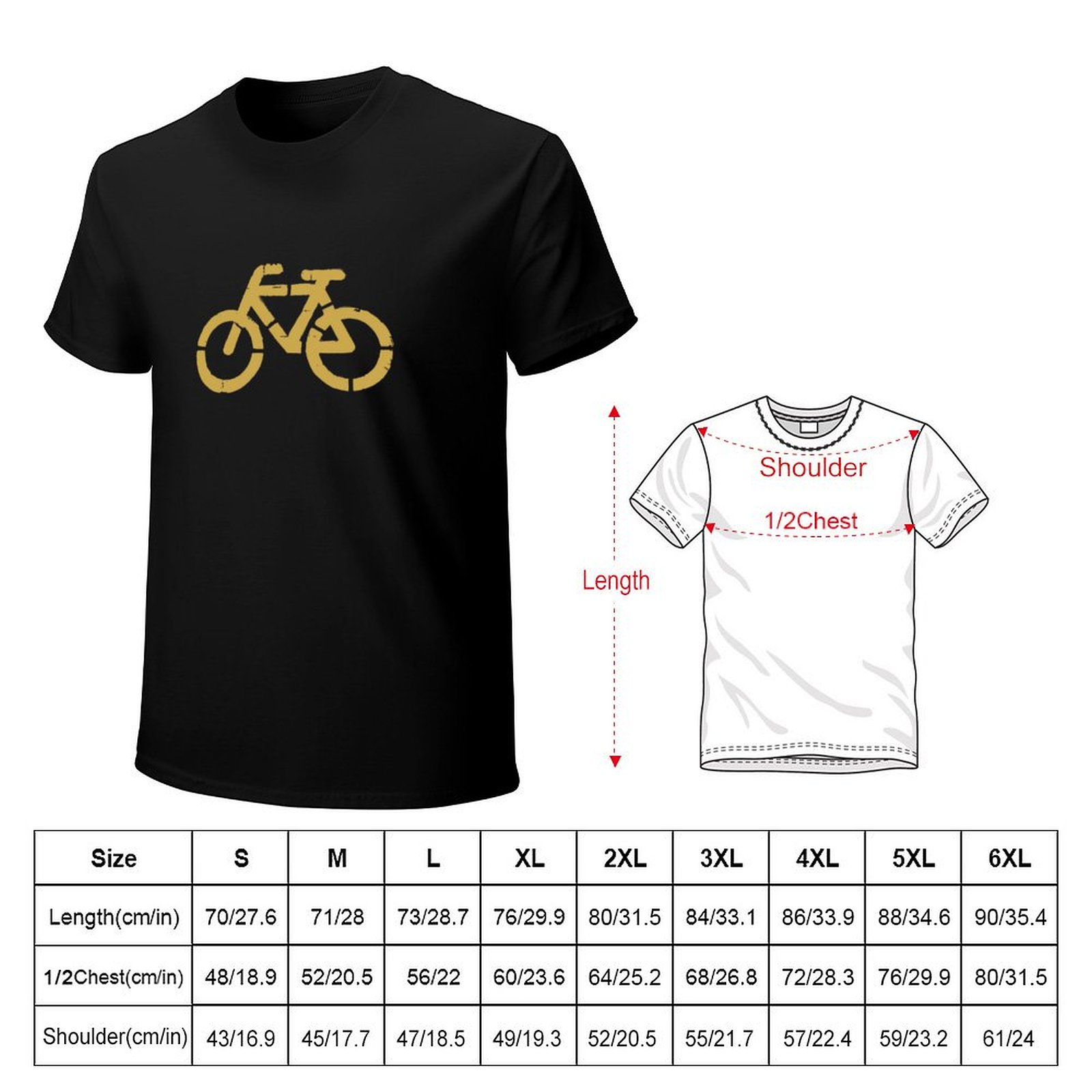 Fiets Verkeersbord T-Shirt Est - Summer Clothing Aesthetic recensie en prijs