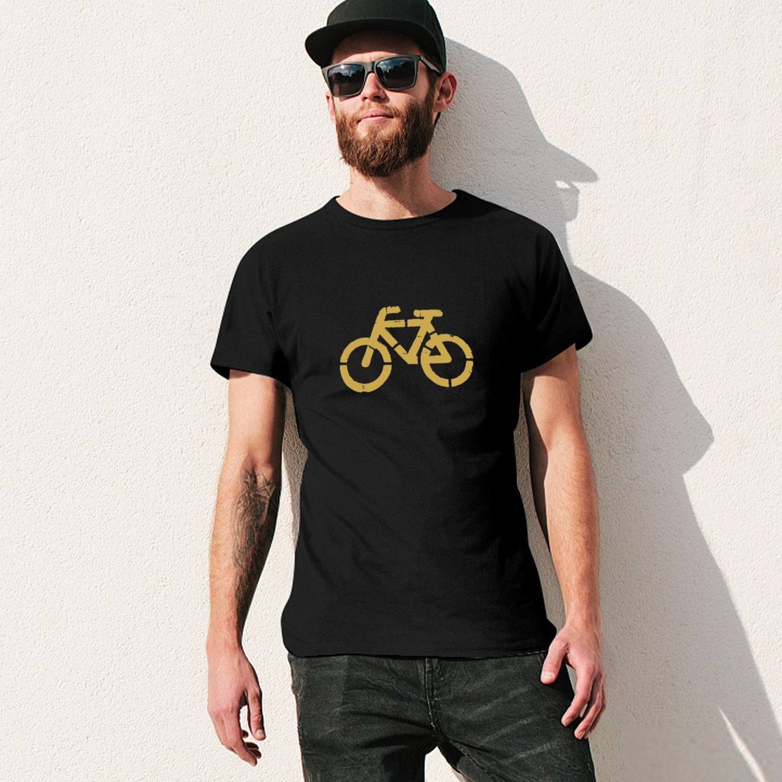 Fiets Verkeersbord T-Shirt Est - Summer Clothing Aesthetic recensie en prijs