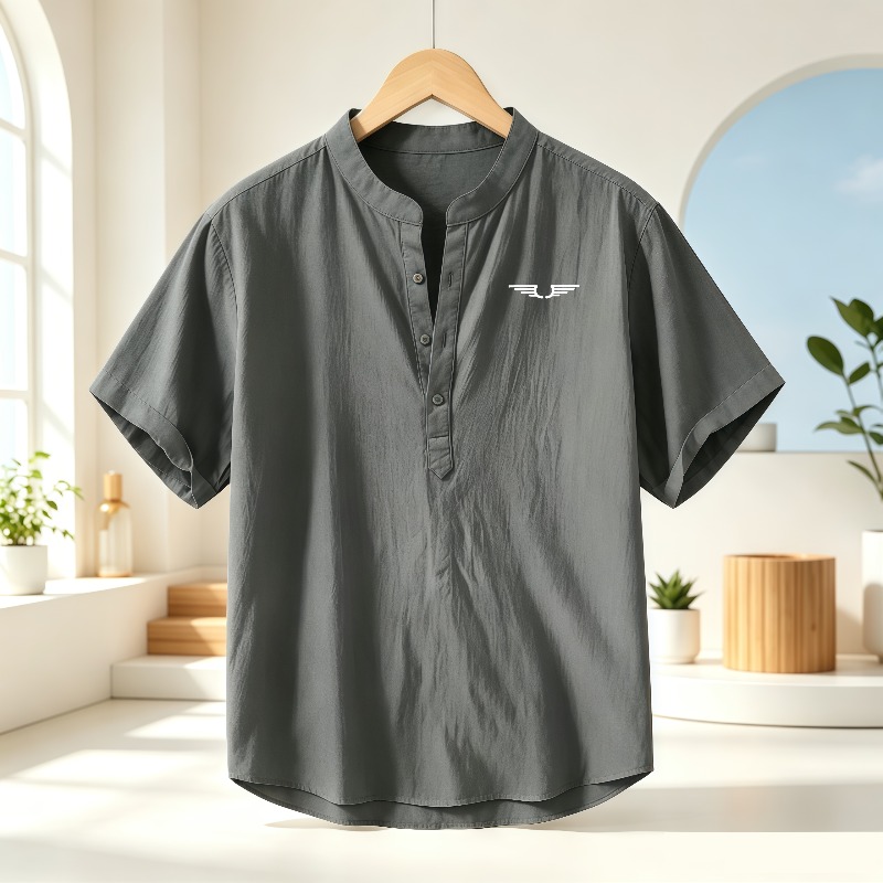 Herenshirt van katoen en linne - Summer Clothing Line recensie en prijs