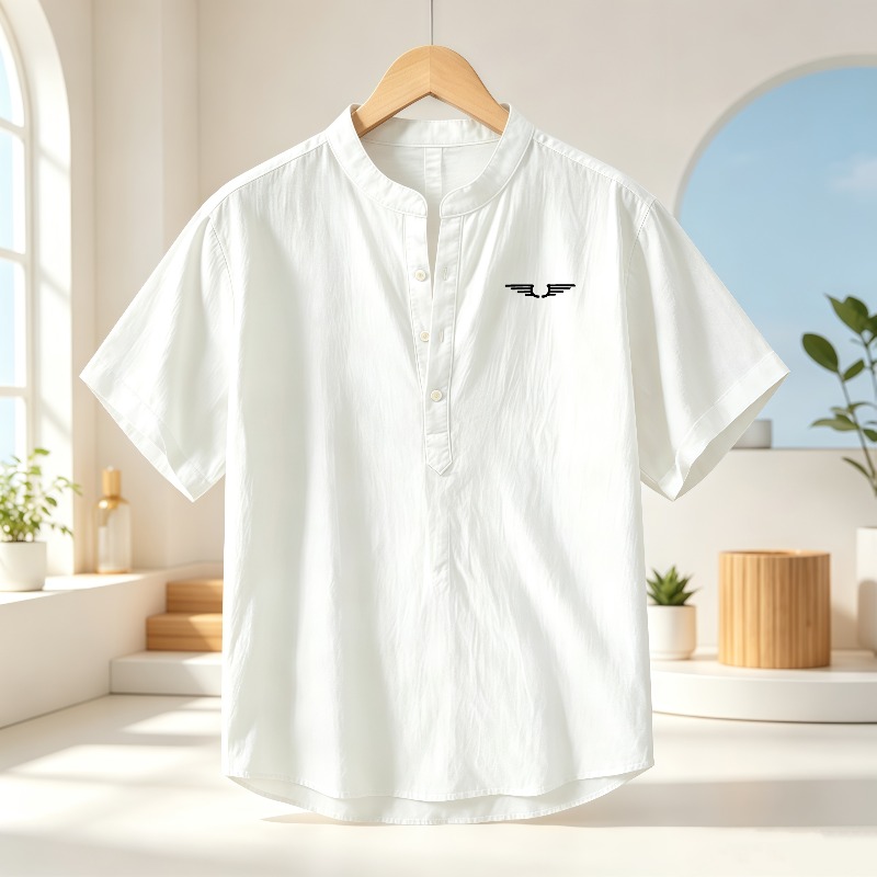 Herenshirt van katoen en linne - Summer Clothing Line recensie en prijs