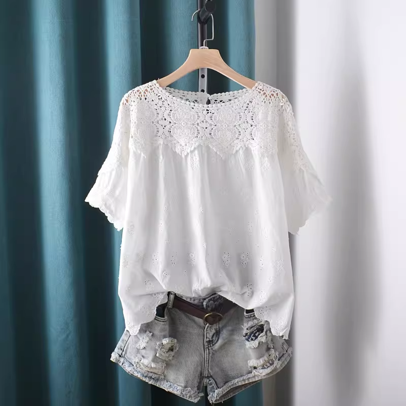 2026 Uitgeholde kanten patchwo - Summer Clothing In Japan recensie en prijs