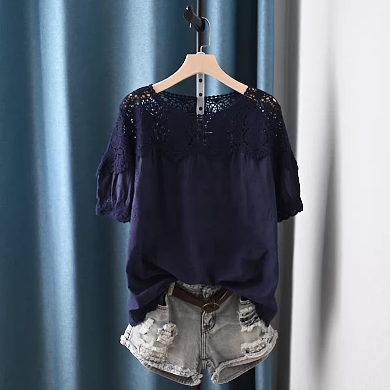 2026 Uitgeholde kanten patchwo - Summer Clothing In Japan recensie en prijs