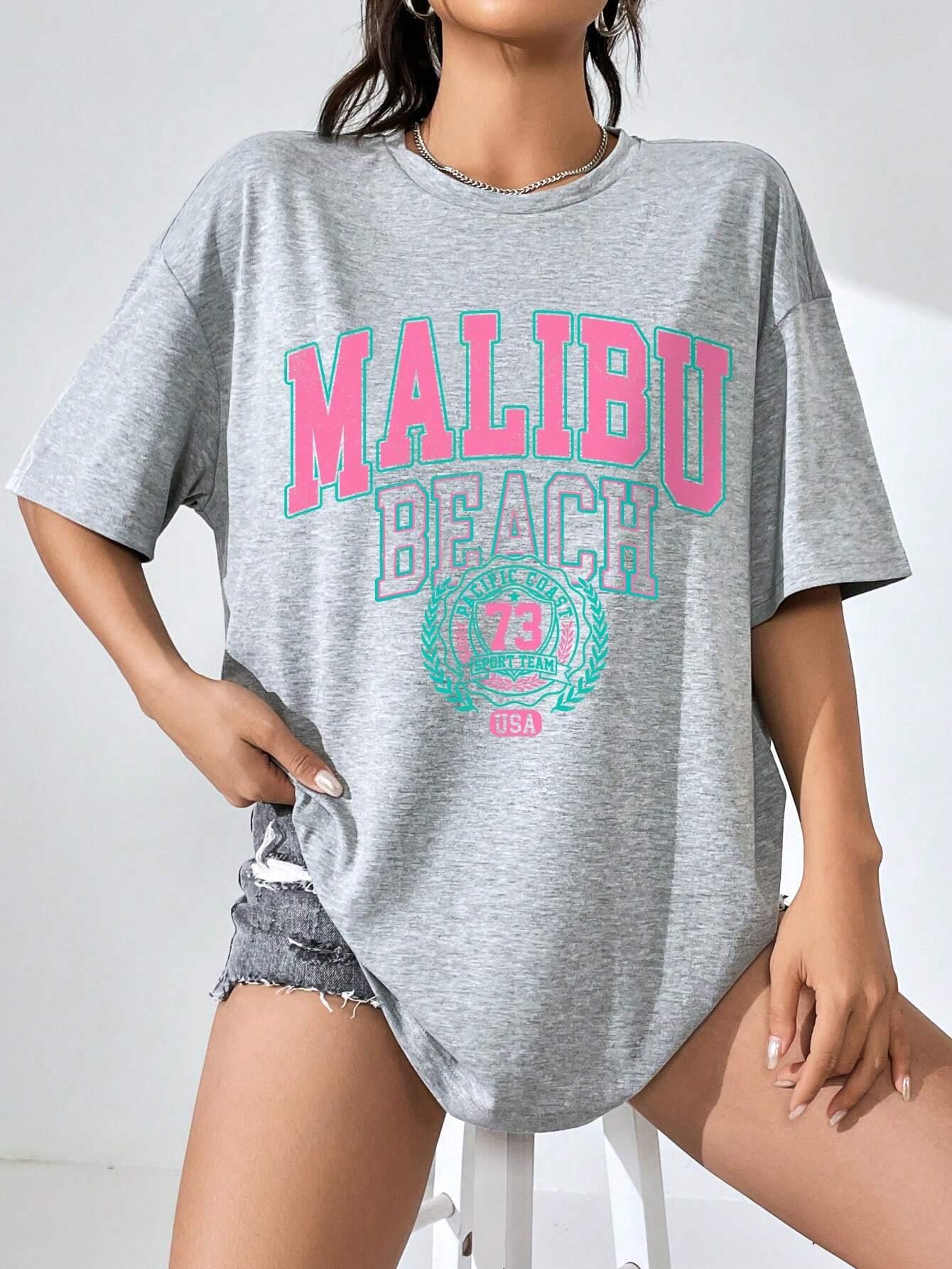 Malibu Strand Brief Print Prin - Summer Clothing Brands For Women recensie en prijs