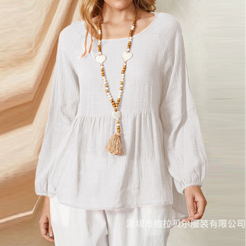 Los katoenen linnen damesshirt - Summer Clothing Brands For Women recensie en prijs