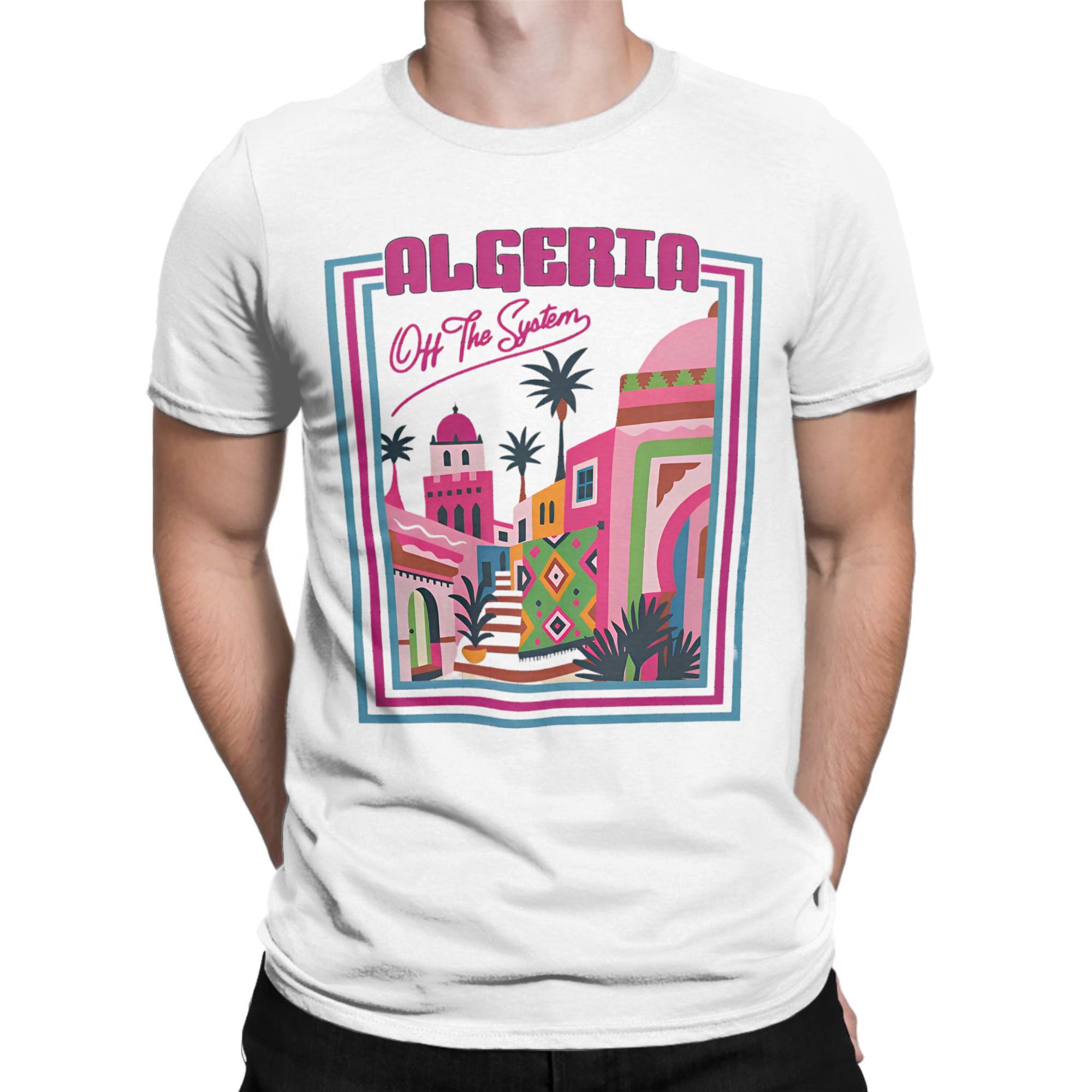 Oversized T-shirt Zomer ALGERI - Summer Vibes Clothing Men recensie en prijs