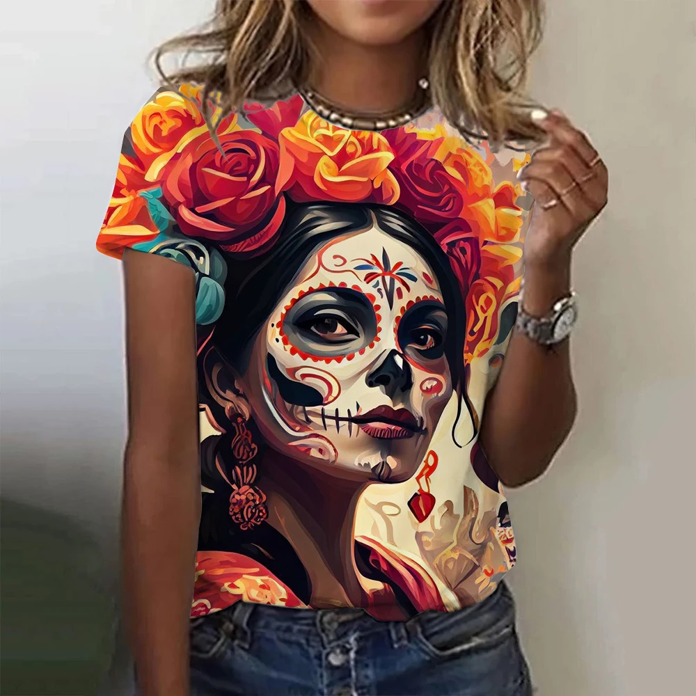Mexicaanse Dag van de Doden vr - Summer Rose Clothing recensie en prijs