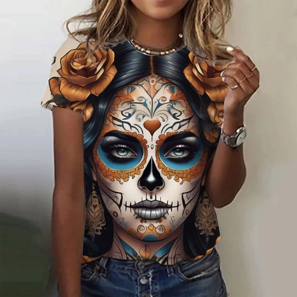 Mexicaanse Dag van de Doden vr - Summer Rose Clothing recensie en prijs