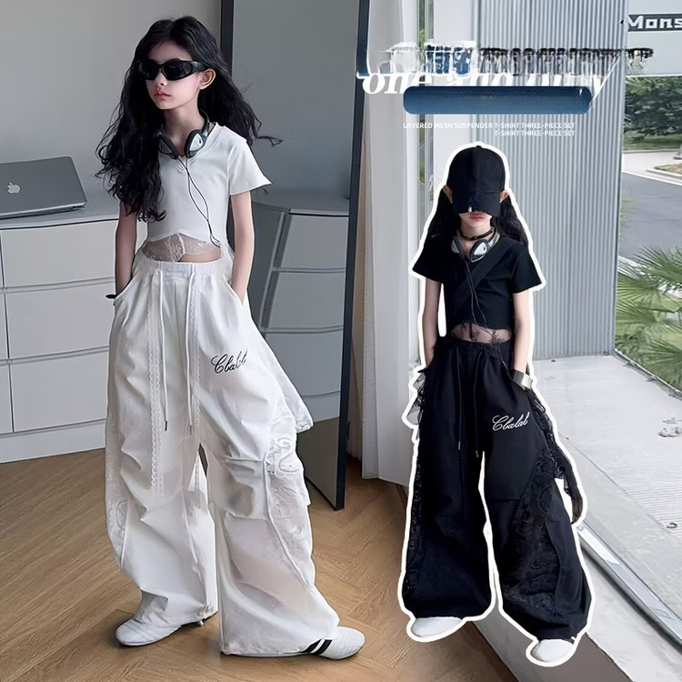 4-14 meisjes Hip Hop Jazz Stre - Summer Clothing For Teen Girls recensie en prijs