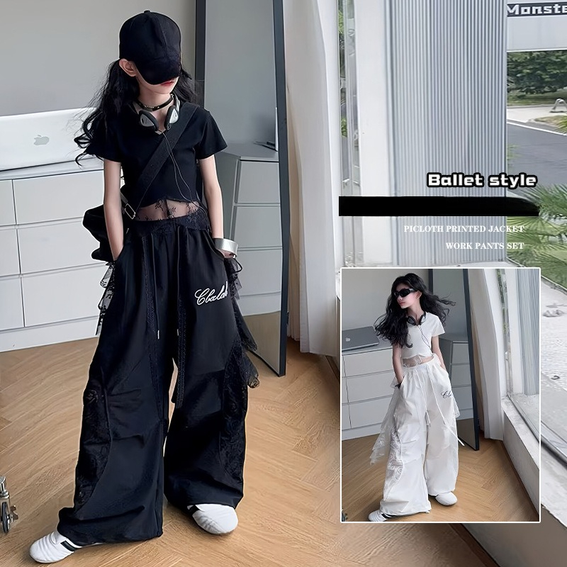 4-14 meisjes Hip Hop Jazz Stre - Summer Clothing For Teen Girls recensie en prijs