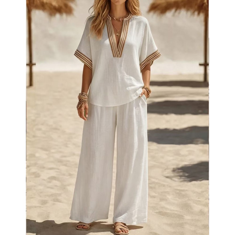 Mode Gestreepte T-shirt met ko - Zara Summer Clothing For Women recensie en prijs