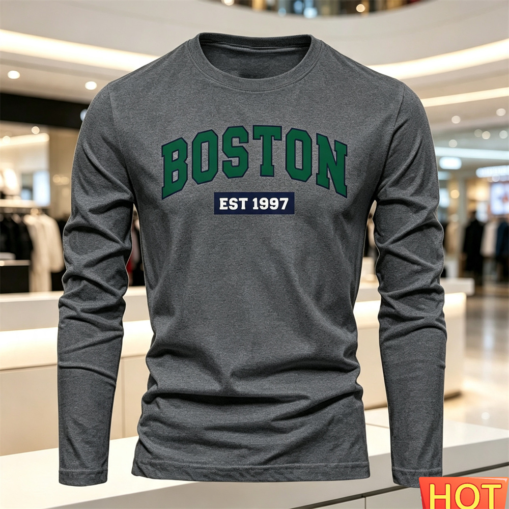 Herfst Zomer heren T-shirt met - Summer Clothing Men recensie en prijs