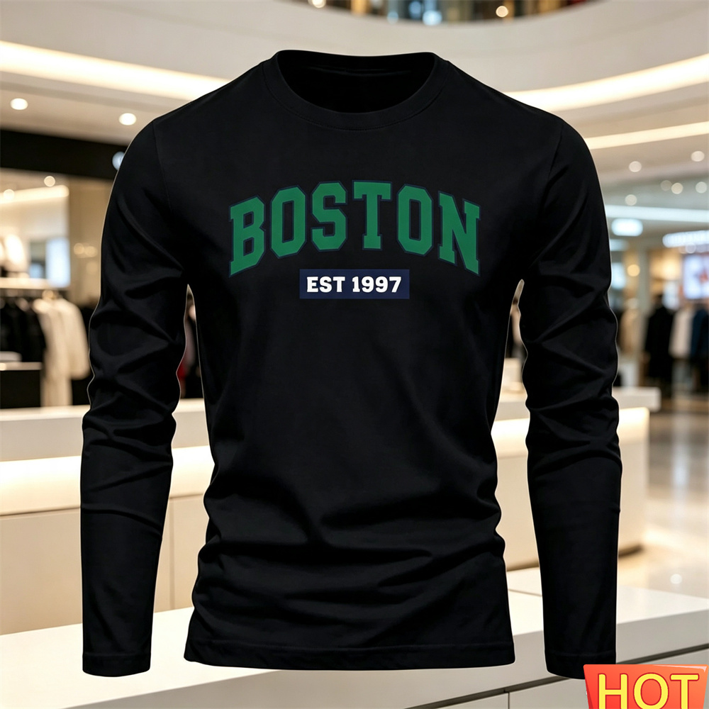Herfst Zomer heren T-shirt met - Summer Clothing Men recensie en prijs