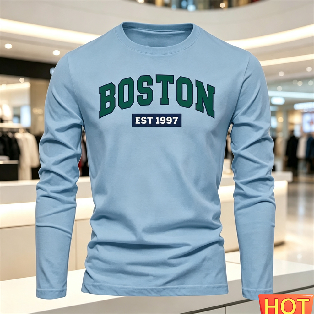 Herfst Zomer heren T-shirt met - Summer Clothing Men recensie en prijs