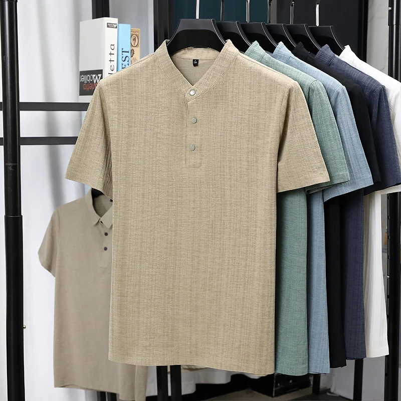 Heren overhemden met mandarijn - Summer Clothing Line recensie en prijs