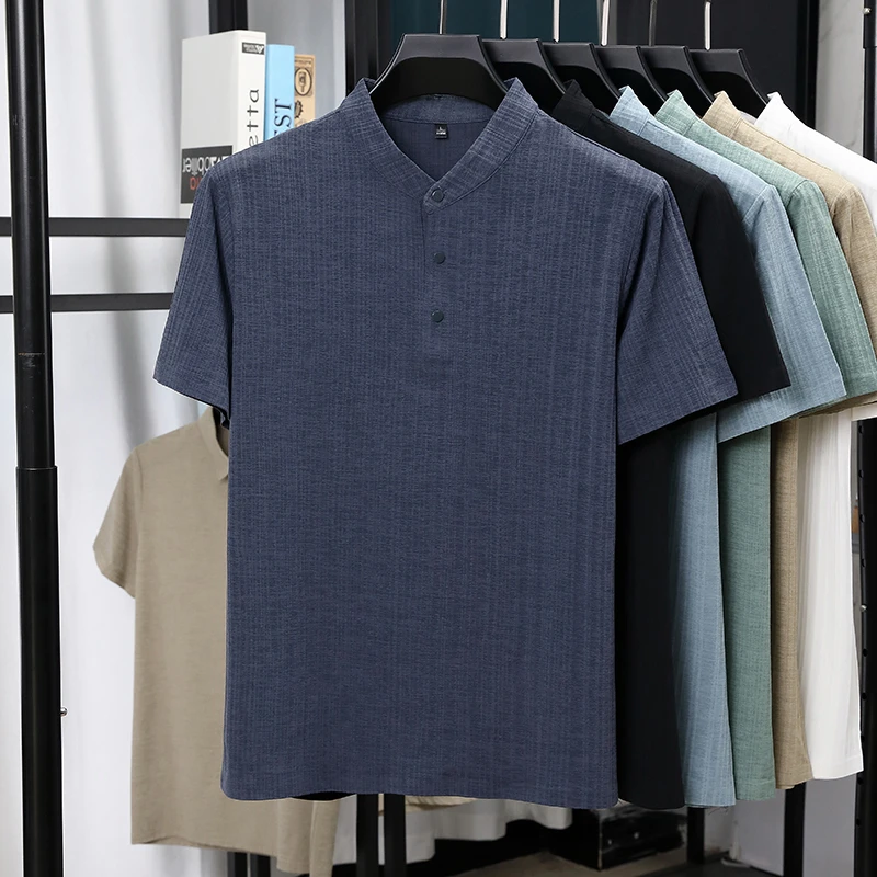 Heren overhemden met mandarijn - Summer Clothing Line recensie en prijs