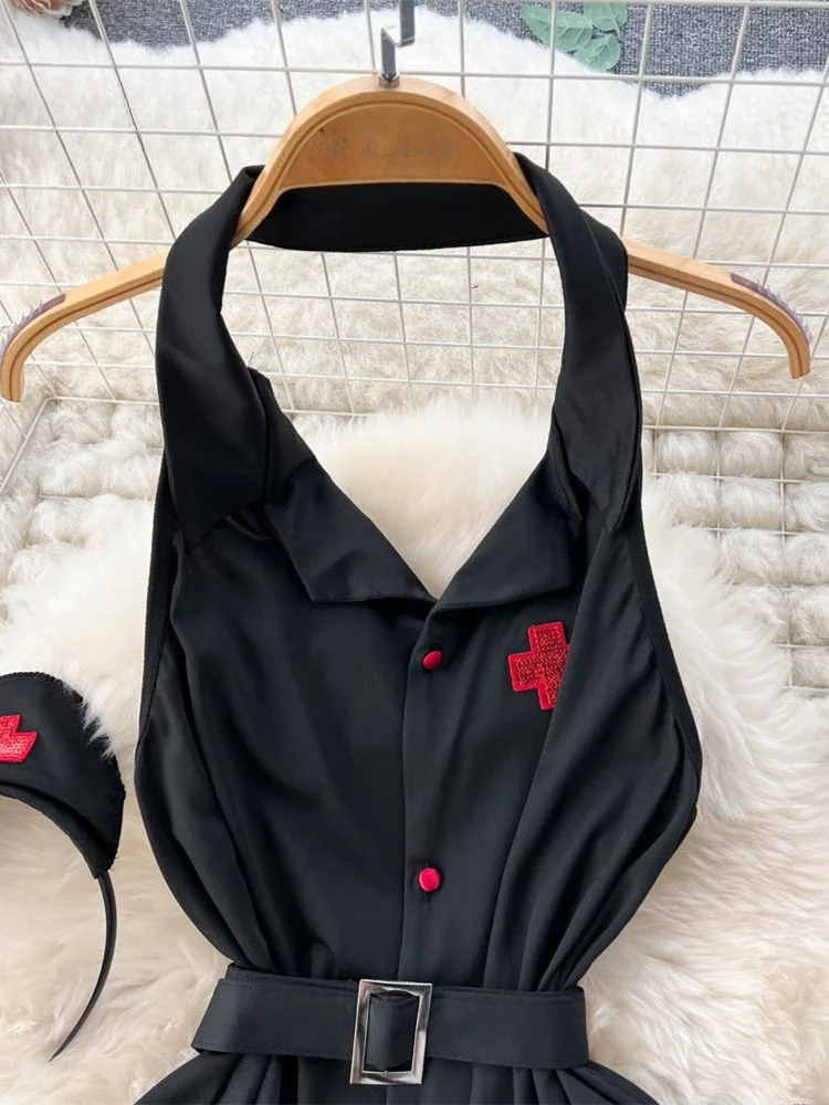 Erotische mode sexy halter lin - Summer Clothing Pieces recensie en prijs