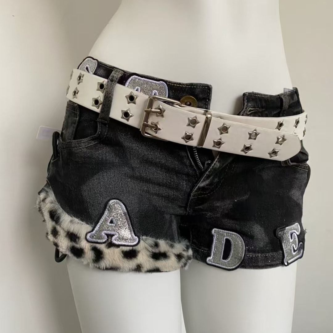 Y2k Geborduurde Patch Denim Sh - Summer Clothing Girls recensie en prijs