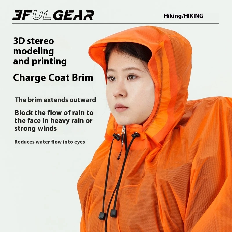 3F UL GEAR Rits Regenjas 15D N - Summer Rain Clothing recensie en prijs
