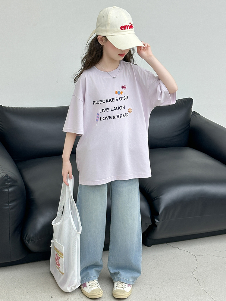 Meisjes zomer T-shirt set casu - Summer Clothing Girls recensie en prijs