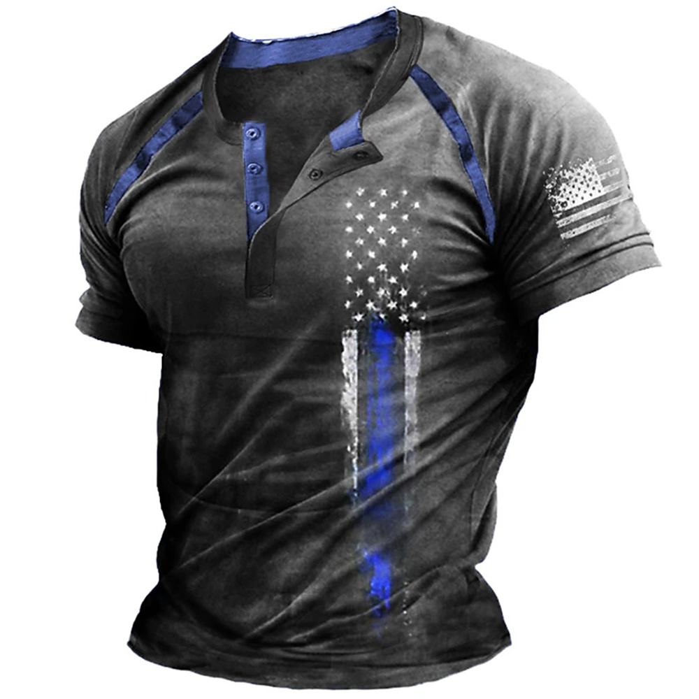 Grappige 3D Amerikaanse vlag p - Summer Clothing Line recensie en prijs